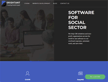 Tablet Screenshot of drishtant.com